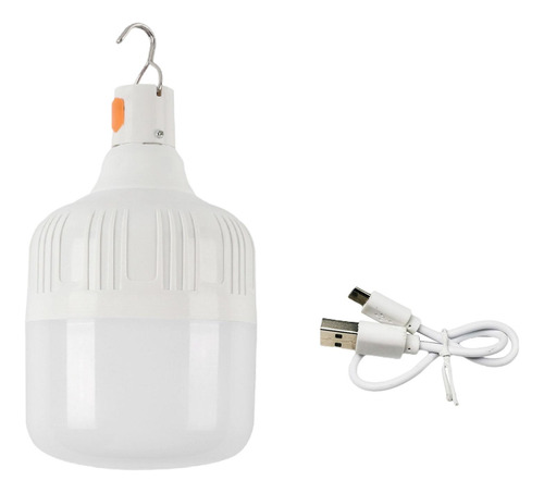 Bombilla De Emergencia Led Para Acampar, Luz Blanco 300w Usb