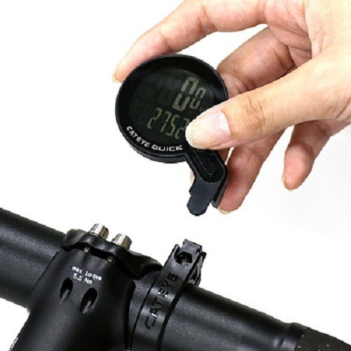 Imagen 4 de 10 de Ciclocomputadora Inalámbrica Cateye Quick - Urquiza Bikes