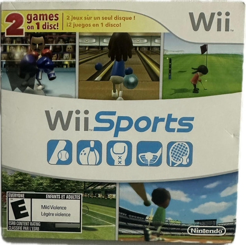 Wii Sports And Wii Sports Resorts - 2 En 1 - Nintendo Wii 