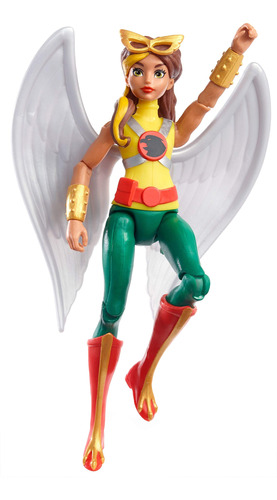 Super Hero De Alta Hawkgirl Figura 6