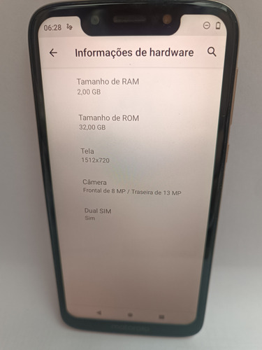 Celular Motorola Moto G7 Play 32 Gb Bege (Usado)