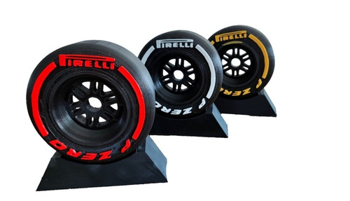 Neumático Decorativo De Colección Pirelli Fórmula 1 