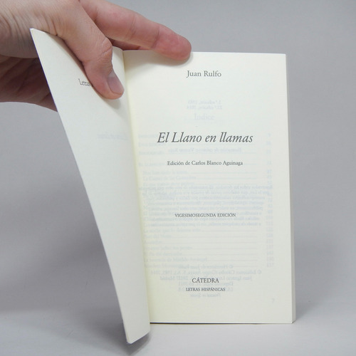 Dos Libros De Juan Rulfo Pedro Páramo El Llano En Llamas (Usado)