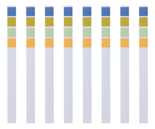 .. 100 Tiras De Prueba De Ph De 0 A 14 Unidades Con