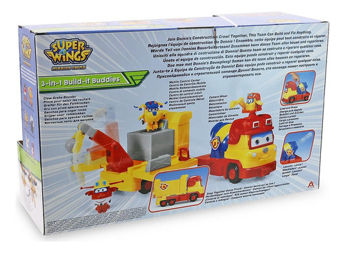 Super Wings Playset Camion 3 En 1 Build-it Buddies