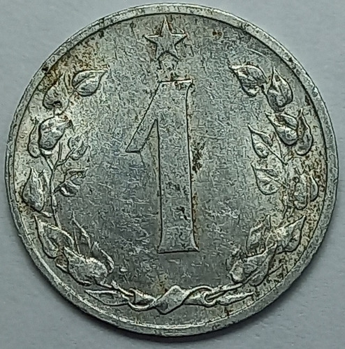 Checoslovaquia - 1 Haler 1960 - Km 35 (ref C1)