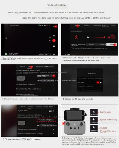 Adecuado Para Dji Mavic 3 Drone Air Thrower Accesorios