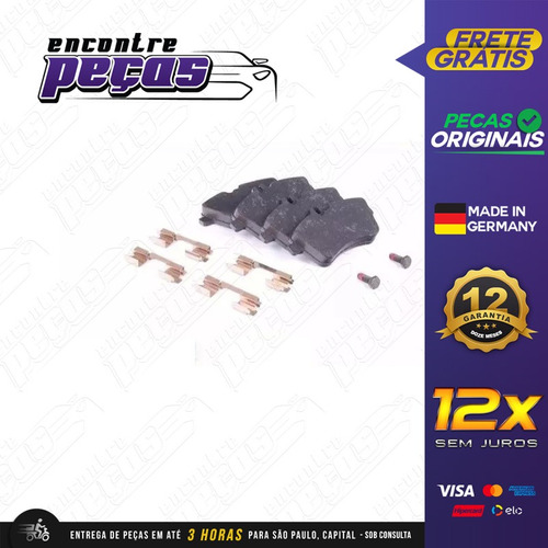 Pastilha Freio Dianteira Mercedes B180 Comfort 2010-2011