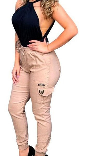 calça jogger feminina army