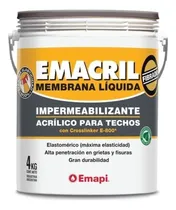 Comprar Emacril Membrana Liquida Emapi X 10 Kg Color Gris