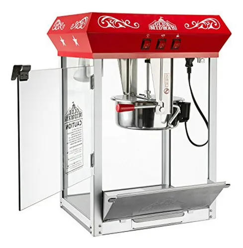 Olde Midway Bar Style Popcorn Machine Maker Popper Con Hervi