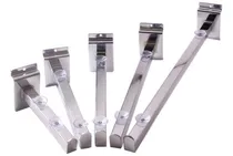 Comprar Gancho Soporte Panel Ranurado 30 Cm Repisa Vidrio Ibm