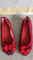 Comprar Chatitas Animal Print Rojo