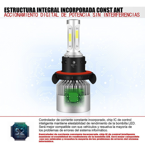 Farol Led H13 Para Ford F150 2004-2014