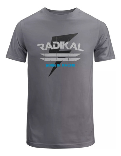 Remera Bici Mtb Atv Mx Flash Gris - Radikal Racing  - Avant