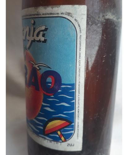 Garrafa Antiga Guaraná E Laranja Verão - 1996 - Cm (Usado)