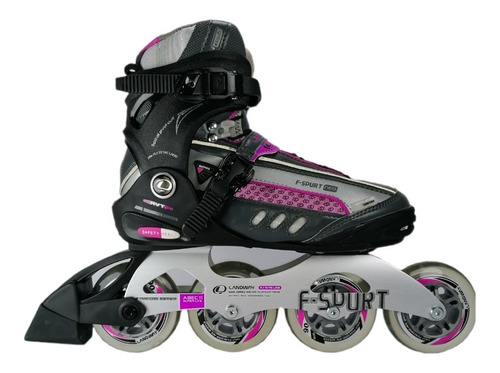 Patines En Linea Semiprofesionales Goma 90mm Landway F-spurt