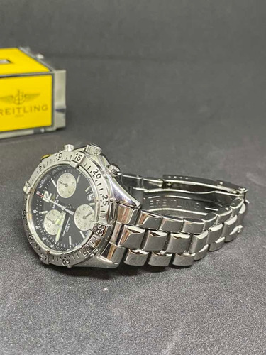 Relógio Breitling Chrono Colt Dial Preto A53035 38mm