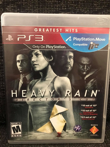 Jogo Heavy Rain Ps3 Play 3 #frete Grátis#