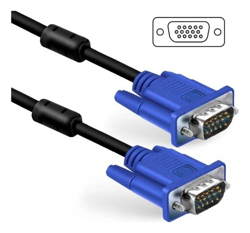 Cable Vga Exelink De 10 Metros (macho A Macho)