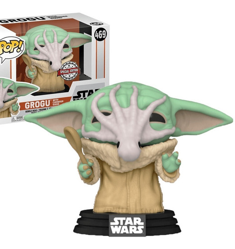 Funko Pop! #469 Original The Mandalorian Baby Yoda Grogu 