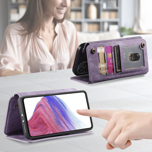 Funda De Piel Tipo Cartera Para Oppo C55/realme Neo7/realme Gt Master Edition, Funda Protectora Con Bolsillo Con Cremallera
