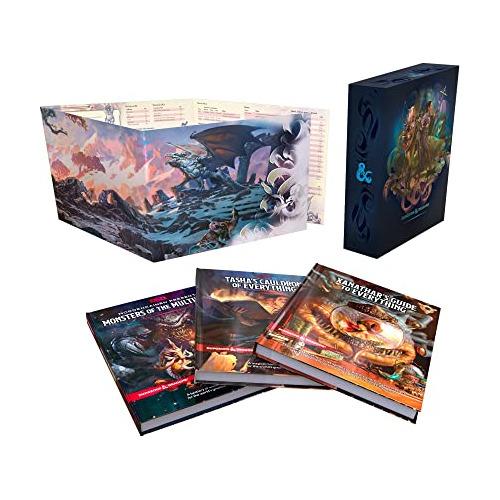 Book : Dungeons And Dragons Rules Expansion Gift Set (d And