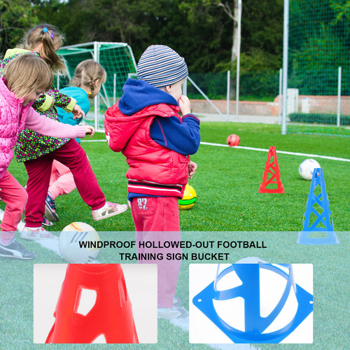 10 Unidades Con Forma De Cono De Fútbol, Barriles Para Entre