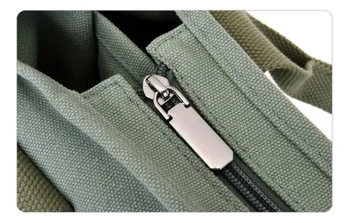 Bolsos De Lona Sencillos For Mujer, Bolso De Hombro Casual