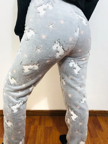 Fuera de servicio Circulo mañana Pantalón Pijama Polar Soft Mujer Peluche Suave Diseños