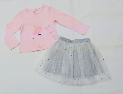 Conjunto Invierno Falda Niña Yimai 2322 #2-6 Años R