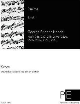 Libro Psalms - George Frideric Handel