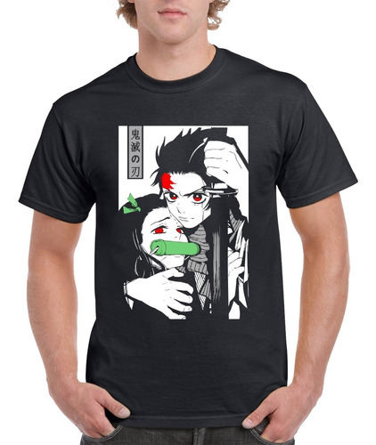 Playera Tanjiro And Nezuko Kamado Demon Slayer Anime A2360 