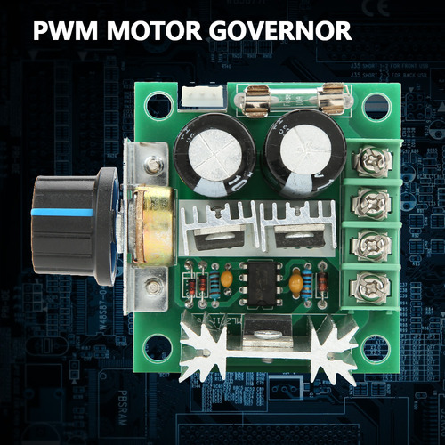 Regulador De Motor 12v-40v 10a Pwm Dc De Velocidad Variable