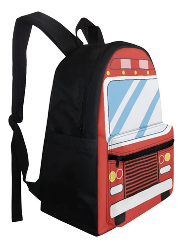 Noteligou Mochila De Camión De Bomberos De Dibujos Animados