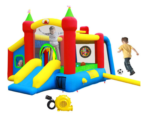 Casa Inflable Para Saltar, Castillo Para Saltar Con Tobogn