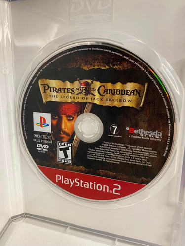 Piratas Del Caribe La Leyenda De Jack Sparrow Playstation 2