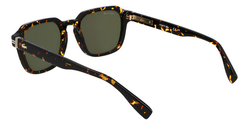 Lentes De Sol Lacoste Hombre L6046s-5220-230 Havana Oscuro Diseño Solid Tint