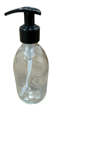 Frasco Botella De Vidrio Transp 250ml C Cremera (pack X 10)