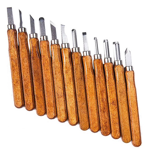 R 12 Herramientas De Tallado De Madera Para Tallar En