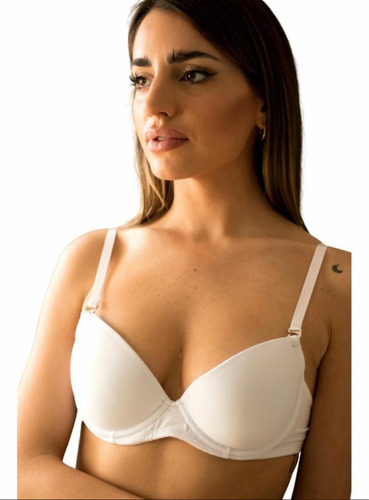 Corpiño Andressa Taza Soft Push Con Base Microfibra Art.41