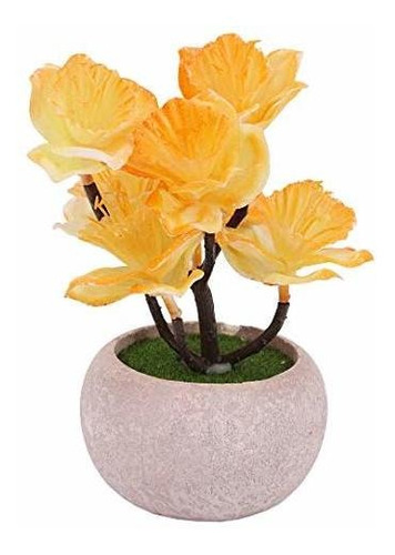 Flores Artificiales Jascaela Artificial Mini Begonia Flores | Cuotas sin  interés
