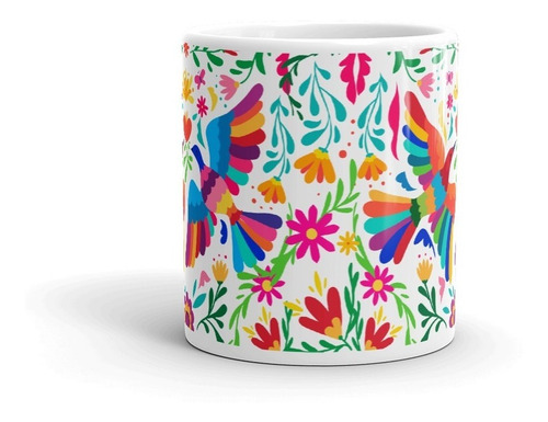 Imagen 3 de 5 de Taza 11oz Tenango Diseño Méxicano