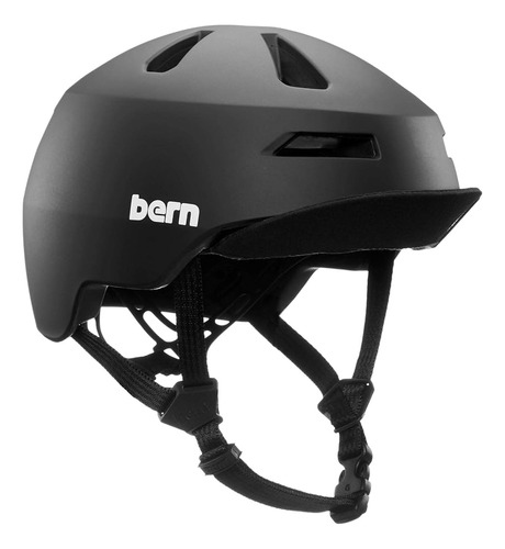 Bern, Casco De Bicicleta Para Niños Nino 2.0, Negro Mate, Pe