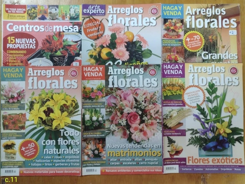 Arreglos Florales 6 Tomos / Manualidades