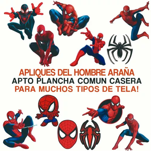 Aplicación ARAÑA parches animales imágenes termoadhesivas aplicaciones infantiles  parches de arañas parches termoadhesivos para bebés ilustración de araña  camisa de araña diy -  México