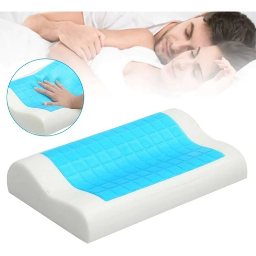 Almohada Ortopedica Tecnologia Viscoelastica Infusion De Gel