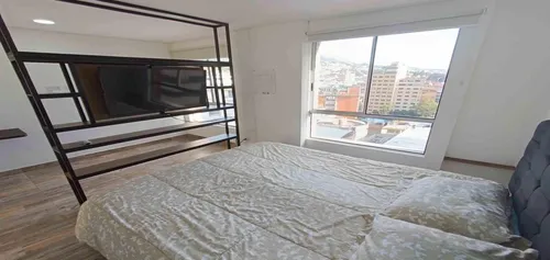 Apartaestudio Amoblado Para Arriendo En Las Aguas (5202).