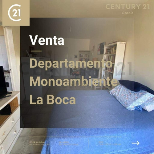 Venta De Monoambiente Con Balcón En La Boca