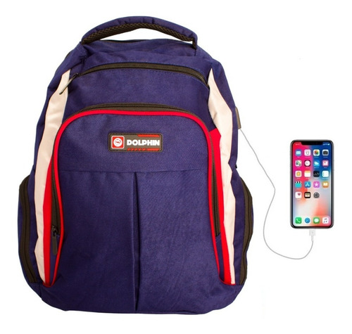 Mochila Escolar Reforzada Colegial Grande 25 Litros Estampad